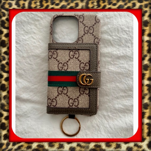 Fashion iPhone Case Accessories - 👑✅PRICE FIRM✅Monogram Fashion iPhone Crossbody GG Wallet Case. Like new!